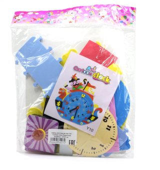 картинка Набор для творчества Y10 "Собери часы Пиратский Корабль"  21*27 см. от магазина МОЛТИ