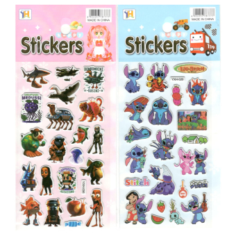 картинка Наклейки YXH (20)  микс 22х0,3х10 (3,5х0,2х2) см. от магазина МОЛТИ