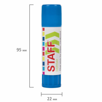 картинка Клей-карандаш STAFF "EVERYDAY", 15 г, 221132 от магазина МОЛТИ