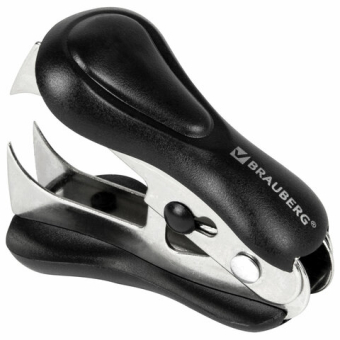 картинка Антистеплер для скоб № 10 и № 24/6, BRAUBERG "ST-100", с фиксатором, черный, 228578 от магазина МОЛТИ