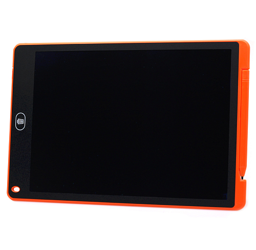 Планшет 100252 LCD 12 размер 18*28 (разноцветный), цвет корпуса Оранжевый