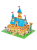 картинка Пазл 3D LX 237 мини замок 21*14см (29,4*20*12,5см)  от магазина МОЛТИ