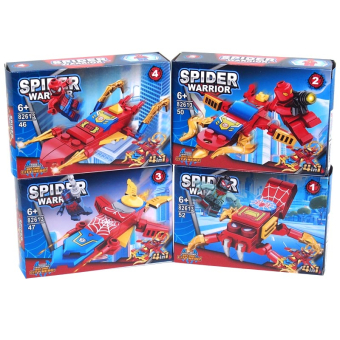 картинка Конструктор 82613 (16) Фигурки героя Ч/П 10х4х14,5 6+ РС 50+ пластик от магазина МОЛТИ