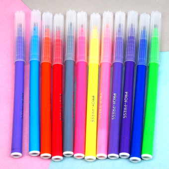 картинка Фломастеры 12 шт Проф-Пресс микс 20425 от магазина МОЛТИ