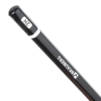 картинка Карандаши чернографитные разной твердости НАБОР 6 штук, 2H-2B, BRAUBERG "Line", 180650 от магазина МОЛТИ