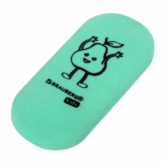 картинка Ластик BRAUBERG KIDS "Fruits", 50х23х10 мм, пастельные цвета ассорти, 272674 от магазина МОЛТИ