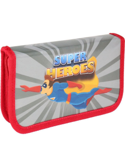 картинка Пенал 1-секц, средний ЛЕГЕНДАРНЫЙ ГЕРОЙ-2 (ПН-3849) 190х90, ламинированный картон от магазина МОЛТИ