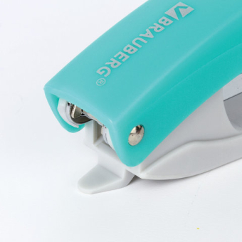 картинка Степлер №10 BRAUBERG "Original", до 12 листов, с антистеплером, бирюзовый, 227765 от магазина МОЛТИ