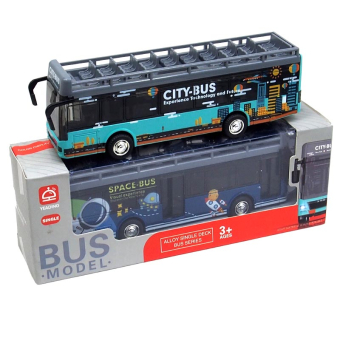 картинка Модель АК-23/YD 630 Автобуса металл в и/у 9х6,5х24,5(6,5х20,5х5)см от магазина МОЛТИ