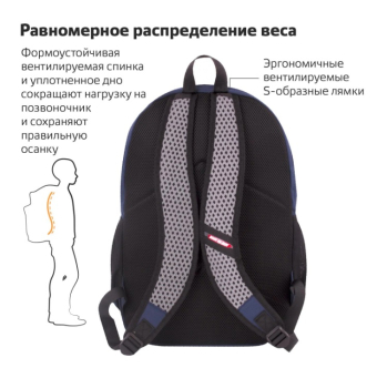 картинка Рюкзак BRAUBERG FASHION CITY универсальный, Auto, 46х31х15 см, 229968 от магазина МОЛТИ