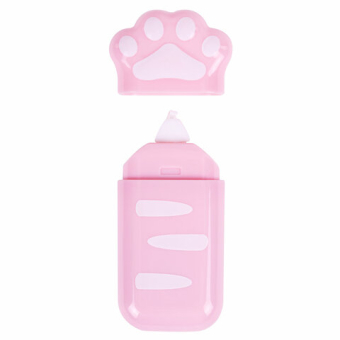 картинка Корректирующая лента BRAUBERG KIDS "ЛАПКИ", 5 мм х 6 м, корпус розовый, блистер, 272497 от магазина МОЛТИ