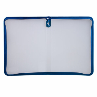 картинка Папка для документов и тетрадей на молнии пластиковая BRAUBERG А4, 320х230 мм, прозрачная, 271713 от магазина МОЛТИ