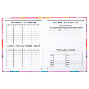 картинка Дневник 1-4 класс 48 л., твердый, ЮНЛАНДИЯ, глянцевая ламинация, с подсказом, "Зайчики", 106822 от магазина МОЛТИ