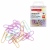 картинка Скрепки BRAUBERG PASTEL, 28 мм, пастельные цвета, 100 шт., в пластиковой коробке, 271956 от магазина МОЛТИ