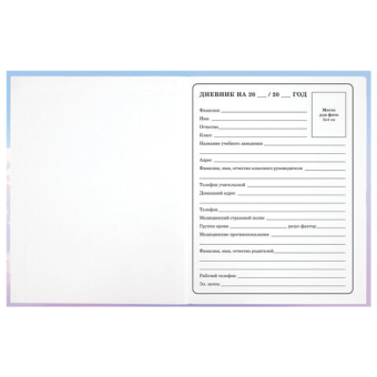 картинка Дневник 1-4 класс 48 л., гибкая обложка, ЮНЛАНДИЯ, выборочный лак, с подсказом, "Девочка с котиком", 107140 от магазина МОЛТИ