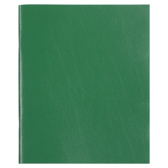 картинка Тетрадь бумвинил, А4, 96 л., скоба, офсет №1, клетка, STAFF, ЗЕЛЕНЫЙ, 403409 от магазина МОЛТИ