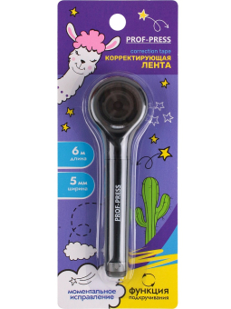 картинка Корректирующая лента (К-4393) 5ммx6м, 10,1*3*1,6 (прибл. размер), в блистере, кратно 24 от магазина МОЛТИ