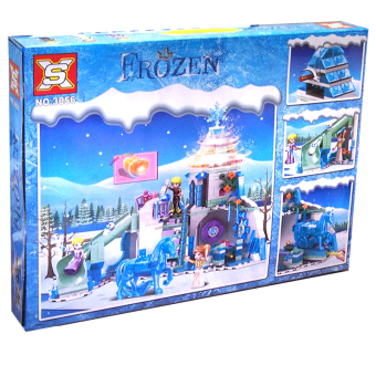 картинка Конструктор АК4-36-3056 Frozen 47,5х37,5х6,5 см (496 деталей) от магазина МОЛТИ