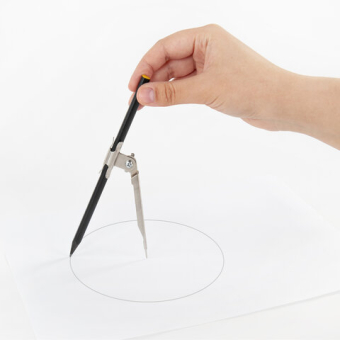 картинка Циркуль ПИФАГОР металлический, "Козья ножка", без карандаша, 210600 от магазина МОЛТИ