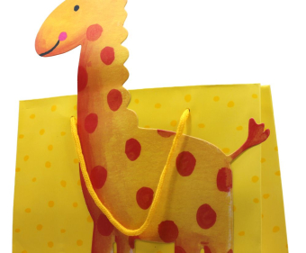 картинка Пакет-сумочка бум 25*25*11 Детские Жираф от магазина МОЛТИ
