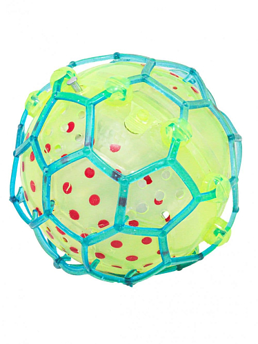 Игрушка мяч-попрыгунчик светящийся