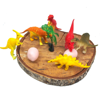 картинка Набор АК3-27/HJ468-2 фигурок динозавров 6шт в и/у 13х2х13(7х3х2)см пластик 3+ от магазина МОЛТИ