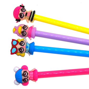 картинка Ручка гелевая Куколки 00369 от магазина МОЛТИ