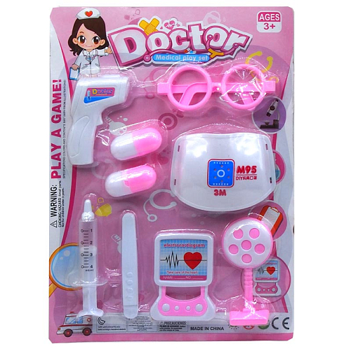 Набор АК-12 Доктора в блистере 9 предметов 3+ 30х2,5х23см 