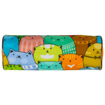 картинка Пенал-тубус BRAUBERG, с эффектом Soft Touch, мягкий, "Cats", 22х8 см, 229008 от магазина МОЛТИ