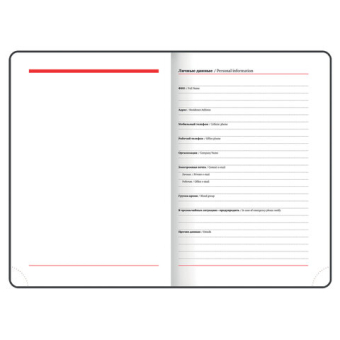 картинка Ежедневник недатированный B6 (127х186 мм), BRAUBERG VISTA, под кожу, гибкий, 136 л., "Spirit", 112117 от магазина МОЛТИ