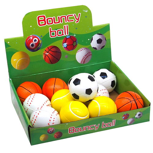 Мяч-прыгун  2248-4 (12) спортивные мячи 5х5х5см.