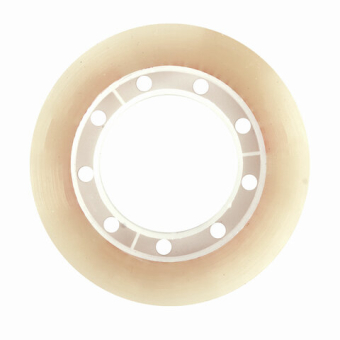 картинка Клейкие ленты 12 мм х 33 м канцелярские ОФИСМАГ, комплект 4 шт., прозрачные, гарантированная длина, 223126 от магазина МОЛТИ