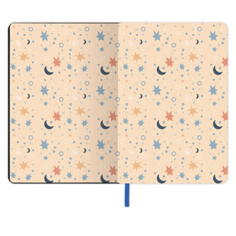 картинка Блокнот А5 (143x210 мм), BRAUBERG VISTA "Beauties", под кожу, твердый, срез фольга, 80 л., 112065 от магазина МОЛТИ