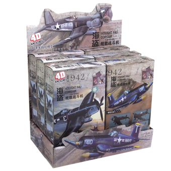 картинка Конструктор 1/48 (6) Военный самолет 4D 14+ 22х4,5х12,5 пластик от магазина МОЛТИ