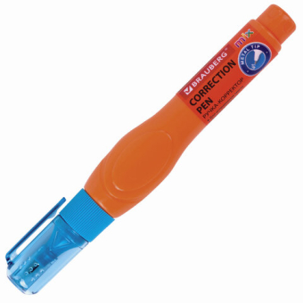 картинка Ручка-корректор BRAUBERG MIX, 9 мл, металлический наконечник, ассорти, 229075 от магазина МОЛТИ