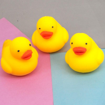 картинка Антистресс  2906-12 (12) Уточки 7х6х5см в и/у резина от магазина МОЛТИ