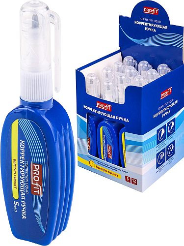 Корректирующая ручка, (К-9422) 5 мл, кратно 12