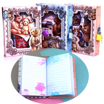 картинка Блокнот с замочком MAO 1027 12,5*16 от магазина МОЛТИ