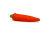 картинка Пенал морковь яркая1908МО21 силиконовый 21,х5 см на молнии от магазина МОЛТИ