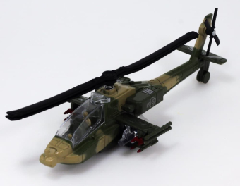 картинка Игрушка TY FS20298 Вертолет военная техника метал. 19,5*5,5 см от магазина МОЛТИ
