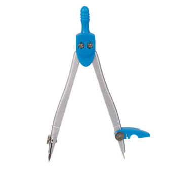 картинка Циркуль с защитным колпачком BRAUBERG "Klasse", 115 мм, пластиковый пенал, ассорти, дисплей, 210526 от магазина МОЛТИ