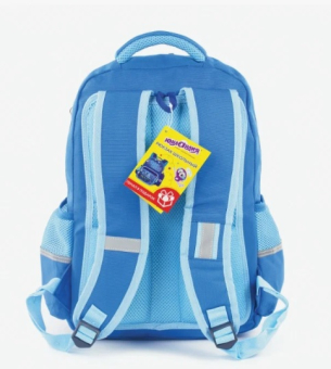 картинка Рюкзак ЮНЛАНДИЯ с пеналом в комплекте, эрго-спинка, мальчик, Машина, 42х29х14 см, 227851 от магазина МОЛТИ