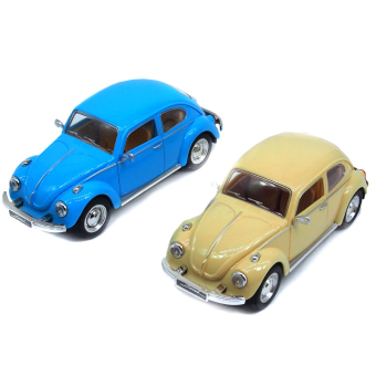 картинка Модель машинки 1937-7/700-10 (8)  Фольксваген Жук (звук+свет+двери) 5,5х18х8см от магазина МОЛТИ