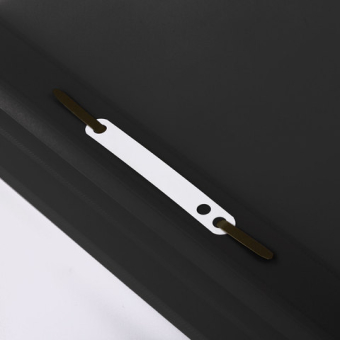 картинка Скоросшиватель пластиковый BRAUBERG, А4, 130/180 мкм, черный, 220382 от магазина МОЛТИ