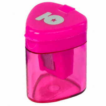 картинка Точилка ЮНЛАНДИЯ "Трио", с контейнером, пластиковая, корпус ассорти, 228438 от магазина МОЛТИ