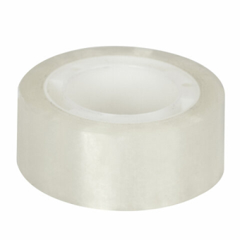 картинка Клейкие ленты 19 мм х 20 м канцелярские STAFF Basic, комплект 8 шт., прозрачные, гарантированная длина, 228763 от магазина МОЛТИ