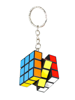 картинка Брелоки 101122-1-22/M5623 кубик головоломка 3х3см. от магазина МОЛТИ