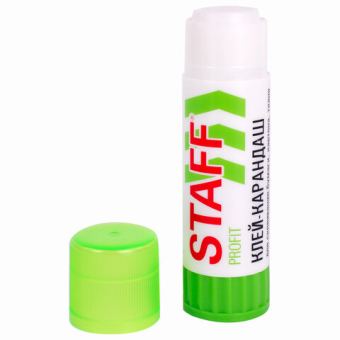 картинка Клей-карандаш УСИЛЕННЫЙ STAFF Profit, 36 г, PVP-основа, 228663 от магазина МОЛТИ