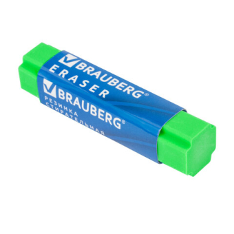 картинка Ластик BRAUBERG "X-Erase", 68х15х15 мм, цвет ассорти, экологичный ПВХ, 228066 от магазина МОЛТИ