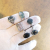 картинка Кольцо-перстень 668S-5 под натуральные камни от магазина МОЛТИ
